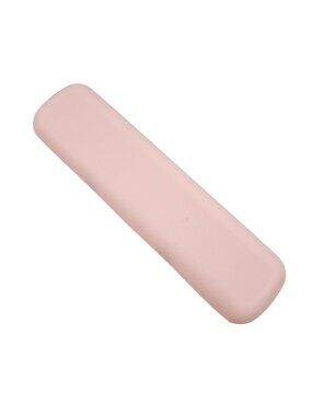 Makeup Brush Holder Silicone Case 8 in Magnetic Closure Pink Travel Portable NIP